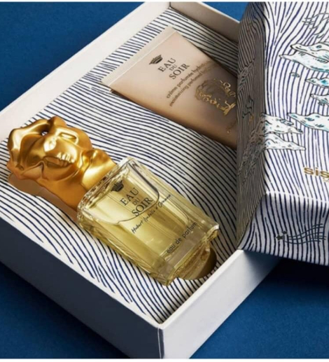 Coffret Sisley Eau du Soir – Eau de Parfum 30ml + Lait pour le Corps 50ml  Description