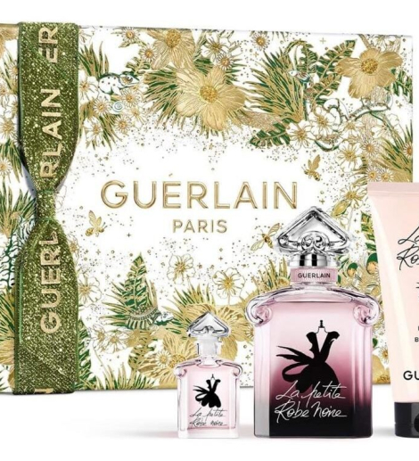 Coffret Guerlain La Petite Robe Noire – Eau de Parfum 50ml + Miniature 5ml + Lait pour le Corps 75ml
